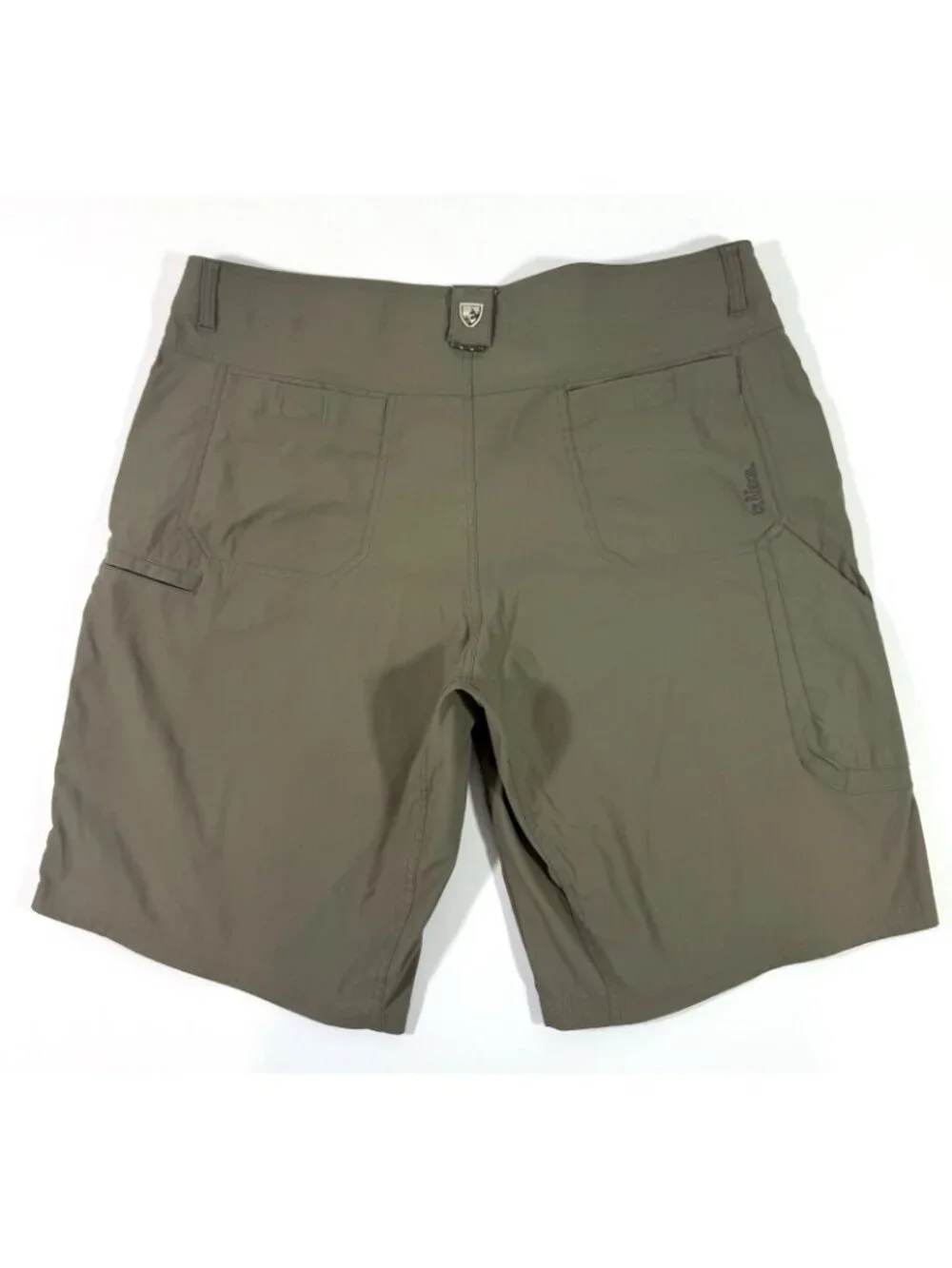 Kuhl Mens Renegade Performance Shorts Size 40 Zip Cargo Outdoor Hiking Green